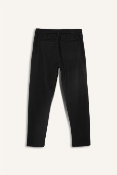 Tailored Fit Straight Leg Trousers