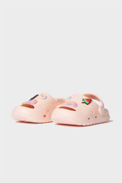 Girl Single Strap High Sole Slippers