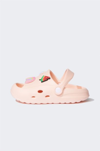 Girl Single Strap High Sole Slippers