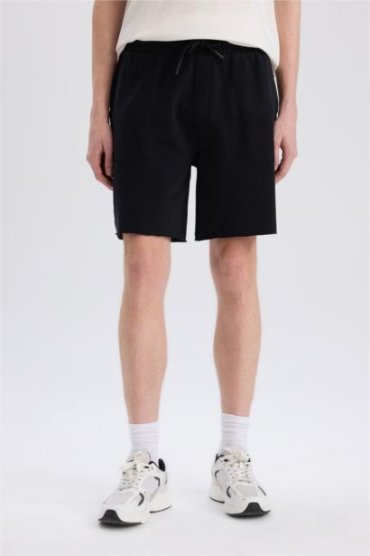 شورت قطن سليم فيت بساق ضيق