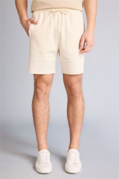 Short Coupe slim raccourcie Ourlet étroit