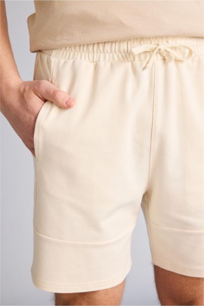 Short Coupe slim raccourcie Ourlet étroit