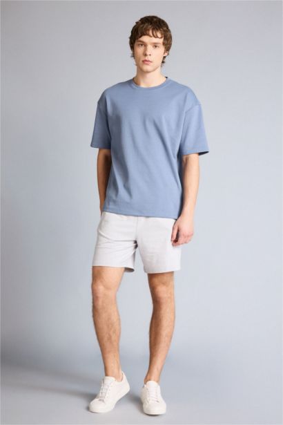 Short Coupe slim raccourcie Ourlet étroit