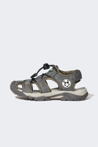 Boy Velcro and Serrated Sole Sandals