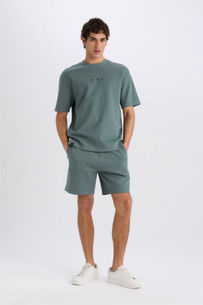 Regular Fit Regular Hem Shorts