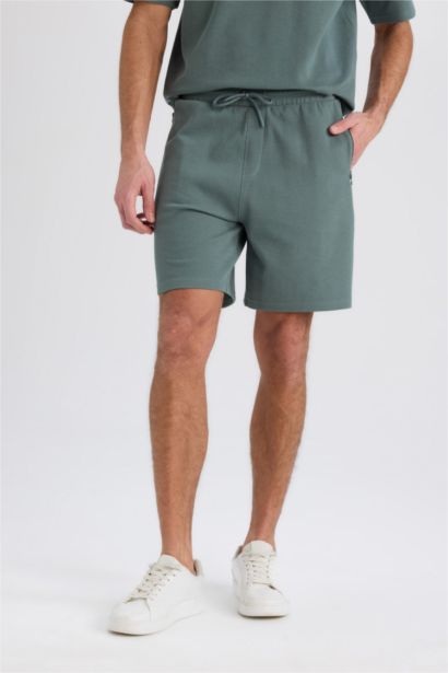 Regular Fit Regular Hem Shorts