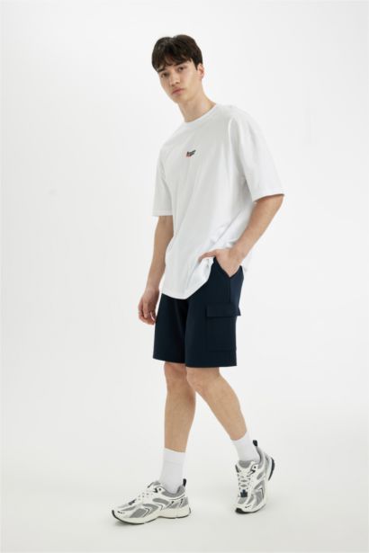Regular Fit Regular Hem Shorts