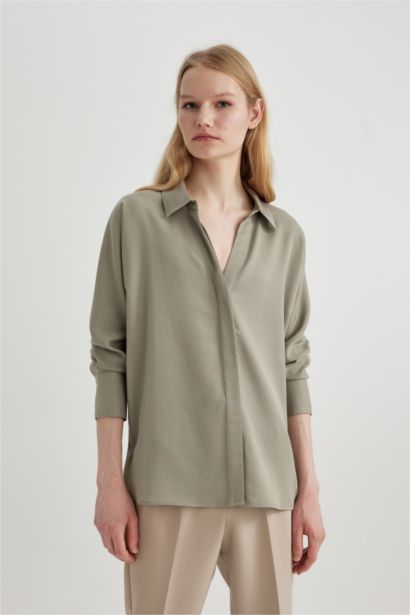 бос пішім Ұзын жеңді көйлек