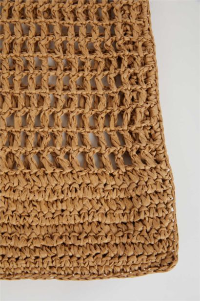 جنطة يد قش نسائي