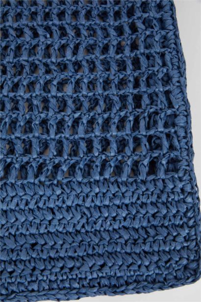 Woman Straw Shopping Bag