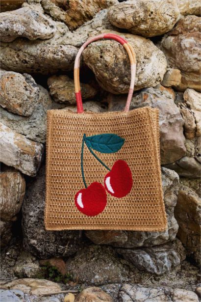 Kadın Hasır El Çantası