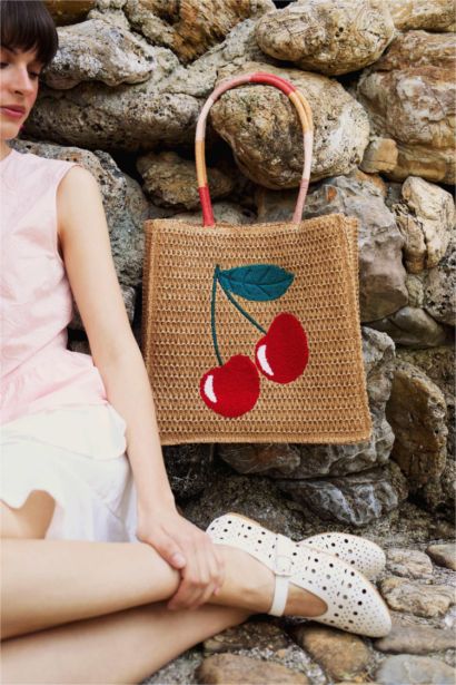 Kadın Hasır El Çantası