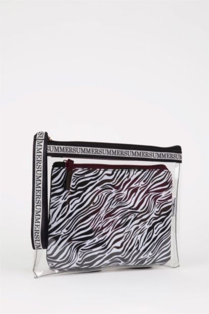 جنطة يد نسائي جلد صناعي