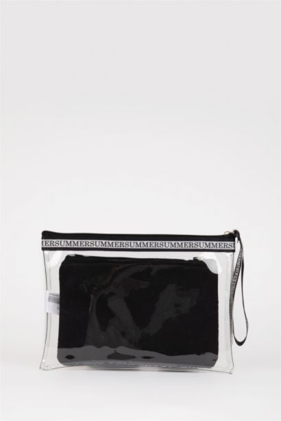 جنطة يد نسائي جلد صناعي