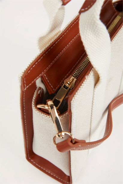 Әйелдерге кенеп шынжырлы иық сөмкесі