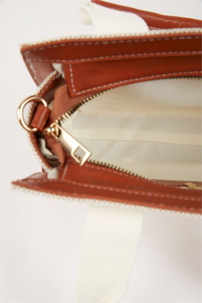 Әйелдерге кенеп шынжырлы иық сөмкесі