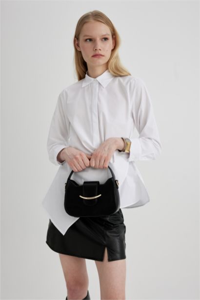 Faux Leather Shoulder bag
