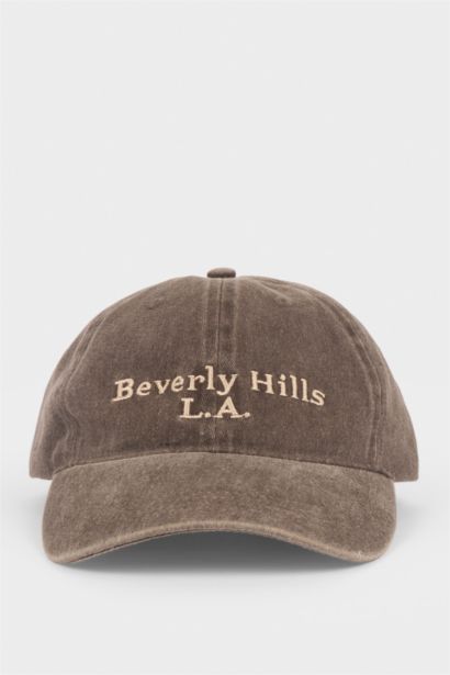 شفقة كاب رجالي قطن مطرز