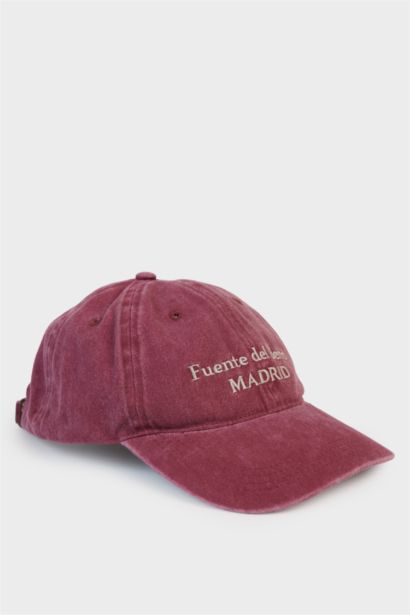 Man Cotton Embroidered Hat