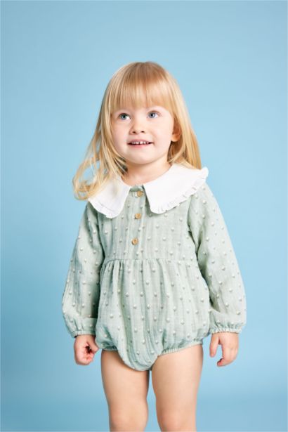 Baby Girl Newborn Floral Jumpsuit Pantyhose 2 Piece Set