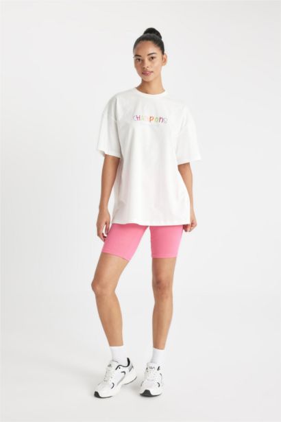 ليجن رياضي قصير بايكر زهري من DeFactoFit