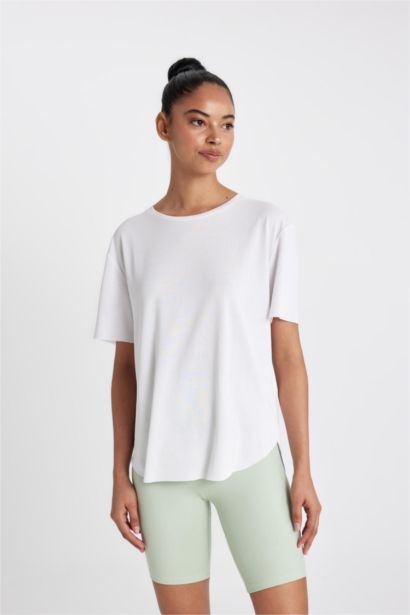 ليجن رياضي قصير أخضر نعناع من DeFactoFit