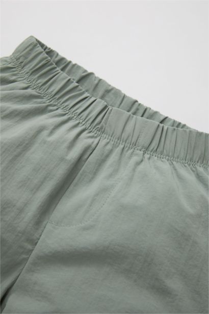 Baby Girl Cargo Fit Jogger Trousers