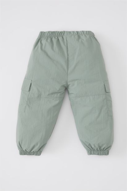 Baby Girl Cargo Fit Jogger Trousers