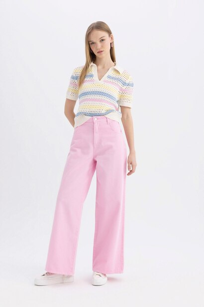 Wide Leg Trousers