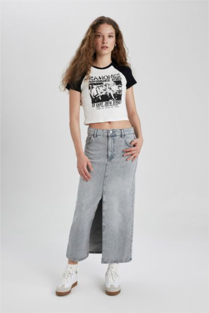 Long  Fıt Uzun Boy Etek