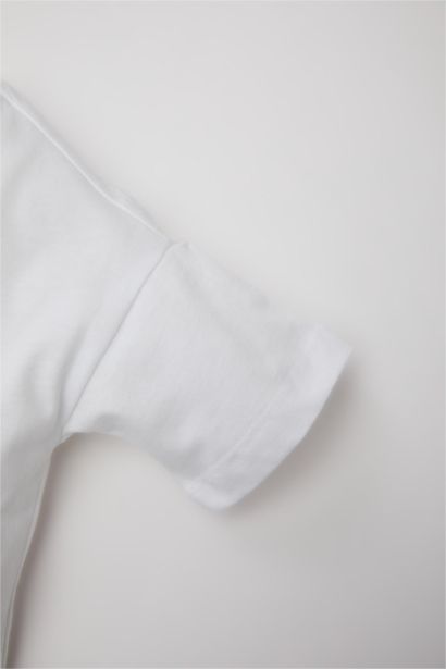 Baby Girl Printed Short Sleeve T-Shirt