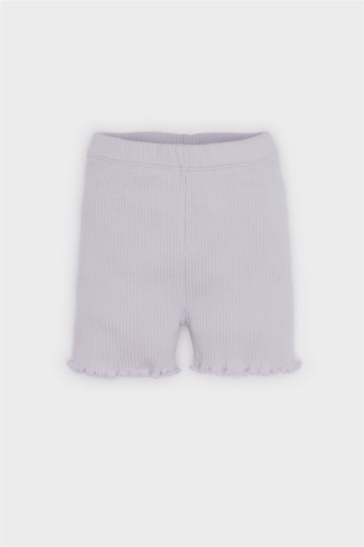 سيت بيبي بناتي شورت تيشيرت فلورال مضلع - قطعتين