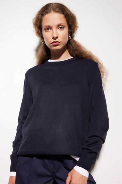 Relax Fıt Triko Kazak