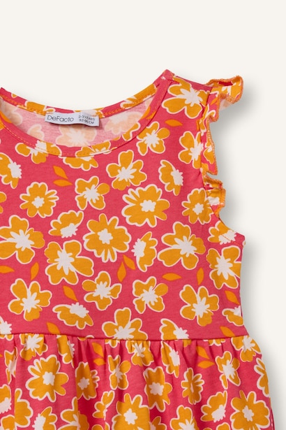 Baby Girl Patterned 2 Piece Dress