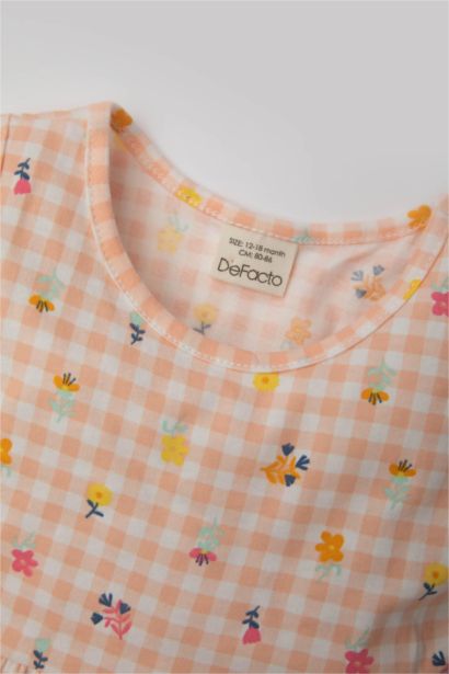 Robe Sans Manches imprimée pour Bébé Fille