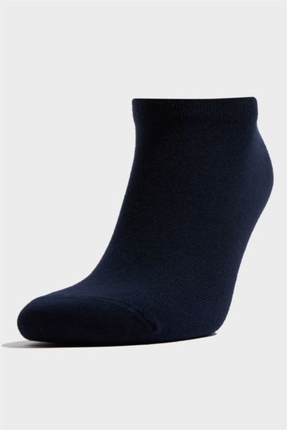 Erkek Dikişsiz 3'lü Bambu Patik Çorap