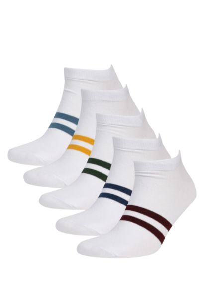 Chaussettes Courtes en Coton pour Homme - 5 Paires