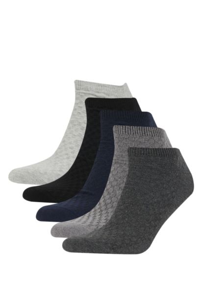 Chaussettes Courtes en Coton pour Homme - 5 Paires