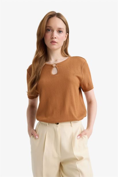 Crew Neck Short Sleeve T-Shirt