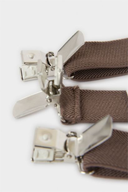 Pamuklu Papyon Pantolon Askısı 2'li Erkek Çocuk