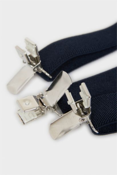 Pamuklu Papyon Pantolon Askısı 2'li Erkek Çocuk