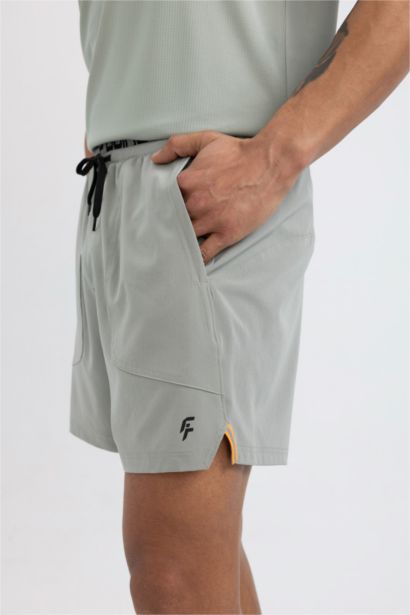 DeFactoFit Slim Fit Woven Sports Shorts