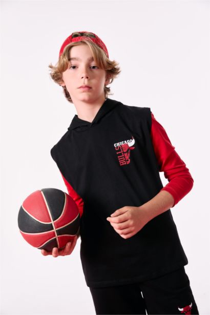 Sweat à Capuche NBA Chicago Bulls pour Garçon