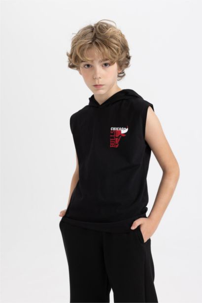 Sweat à Capuche NBA Chicago Bulls pour Garçon