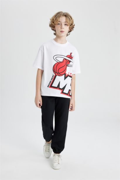 Футболка оверсайз NBA Miami Heat для мальчиков