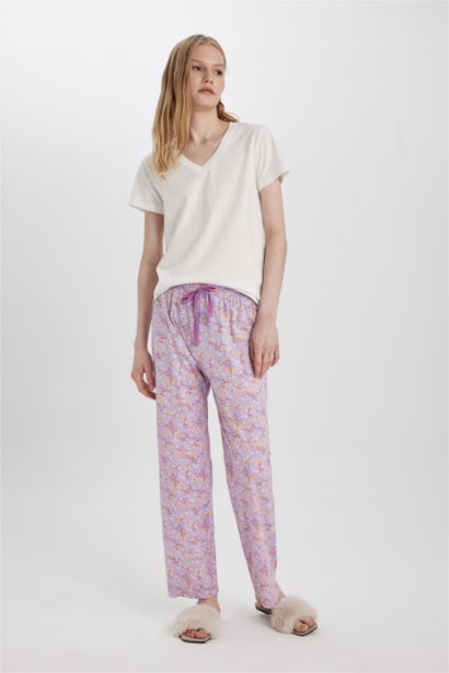 طقم قصة عادية نص كم - قطعتين من Fall in Love