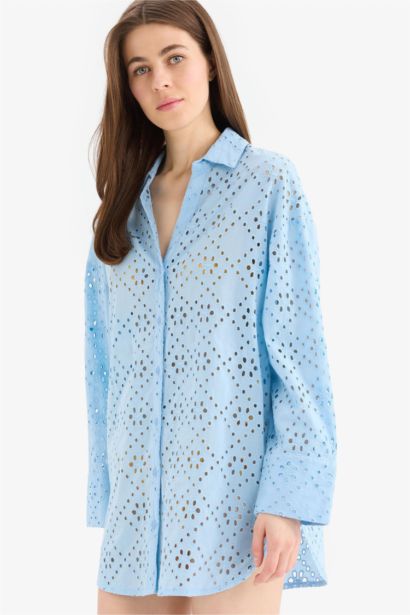 قميص بحر من قطن قصة عادية من Fall in Love