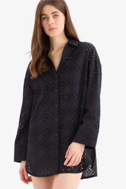 لبس بحر قطن قصة عادية من Fall in Love