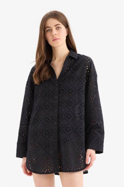 لبس بحر قطن قصة عادية من Fall in Love