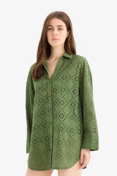 قميص بحر من قطن قصة عادية من Fall in Love